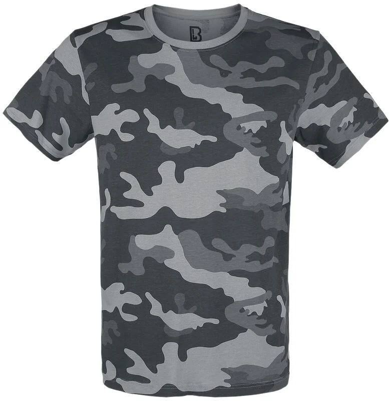 T-Shirt Premium | T-Shirt Manches courtes | camouflage gris par Brandit